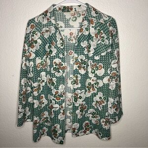 Floral Women's Long Sleeve Top